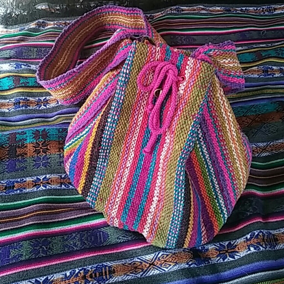 Bucket Purse from Peru - Picture 1 of 5